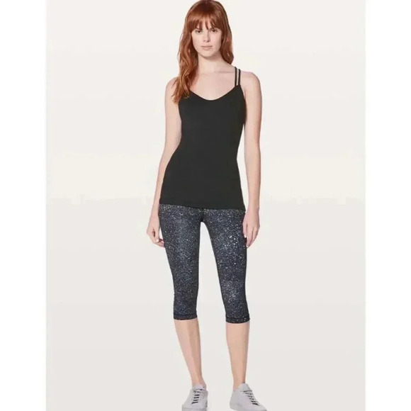 Lululemon‎ Women's Black Create Your Calm Tank Top Size 6 Casual Summer - Picture 2 of 9